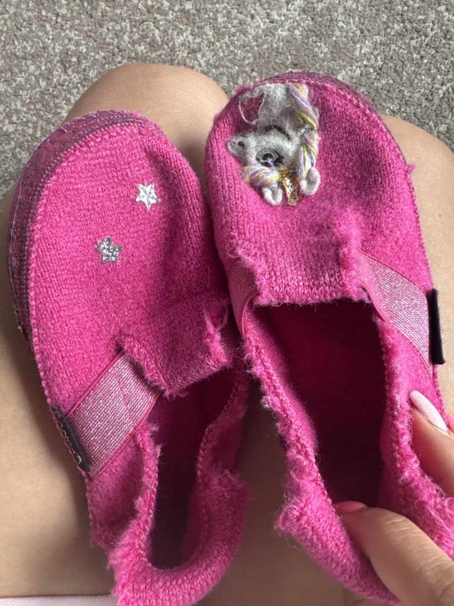 Schuhe für Mädchen: FinkeHausschuhe Mädchen, Giesswein, Gr. Ca.32 – Gebraucht aus Goldau von mira221 2