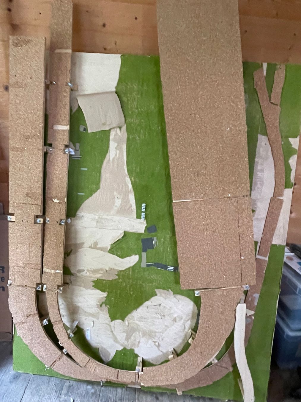 Modelleisenbahnen: Modellbahn Grundplatte Holz – Gebraucht aus Gais von urbuc 1