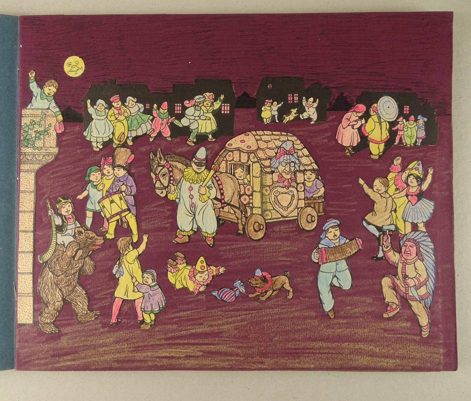 Bücher: HERBERT RIKLI: GRUPPENBILDER, KINDERBUCH UM 1910 – Gebraucht aus Grüningen von Kartensammler 3