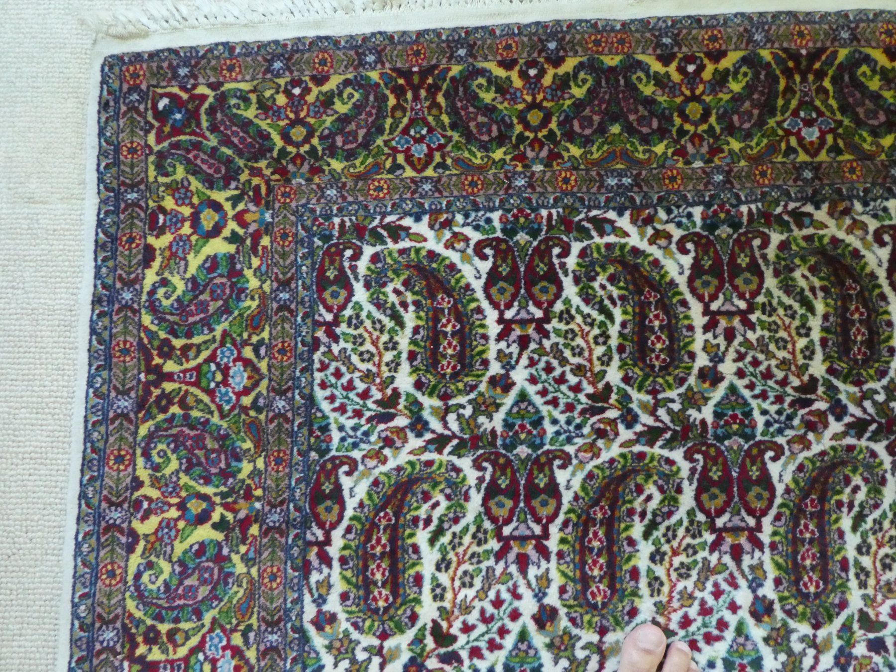 Tapis: Seidenteppich 100 x 170 cm – D'occasion à Abtwil SG par Conus01 1