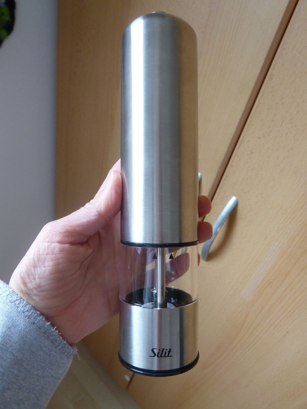 Geschirrsets: elektrische Salz- oder Pfeffermühle Silit mit Licht    Neu – Neu (gemäss Beschreibung) aus Dättlikon von Mamakuga 1