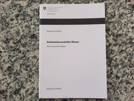 Sicherheitsvorschriften für das Arbeiten am Wasser