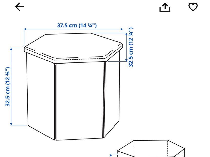 Ikea Sgabelli: Kjuge Ikea Hocker mit Aufbewahrung – Usato da Frauenfeld venduto da Mr.Brns 2