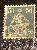 Helvetia mit Schwert ZNr. 113 - 1908 Abart Zeichen