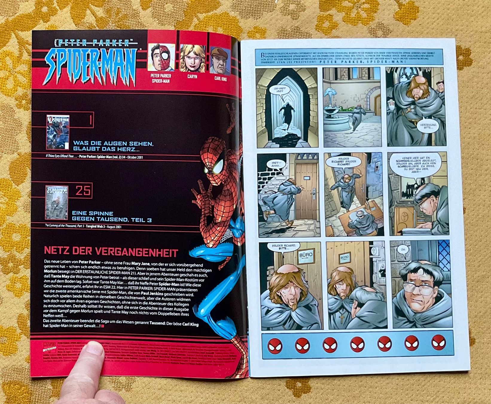 Comics: Peter Parker Spider-Man Heft Nr 21 von 2002 – Gebraucht aus Endingen von nathan05 1