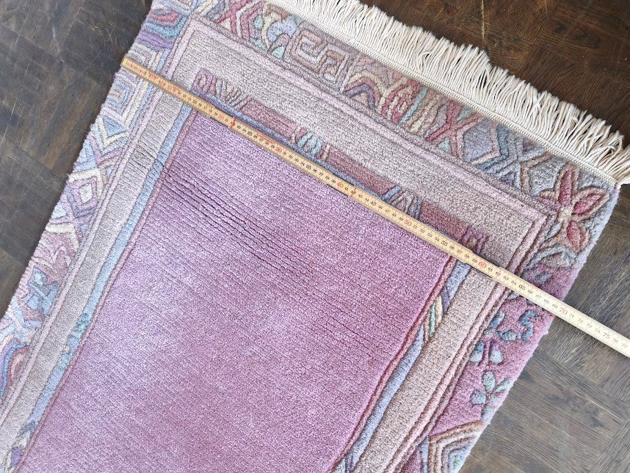 Tapis: N3 Orientteppich handgeknüpft hell Rosa 140x70cm – D'occasion à Toffen par Immo-Erben 2