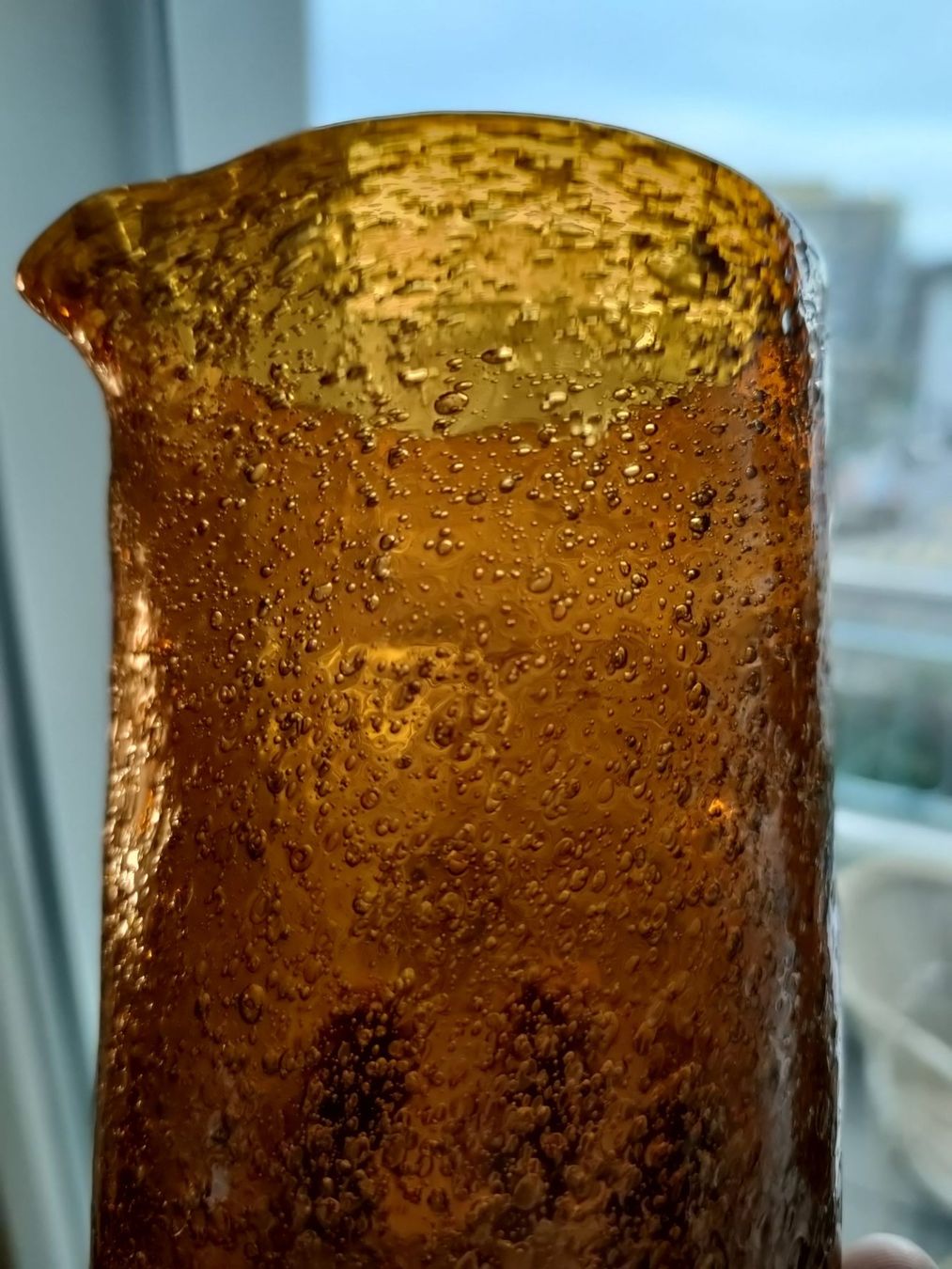 Caraffe: Récipient en verre bullé – Usato da Fribourg venduto da cla_x966 6
