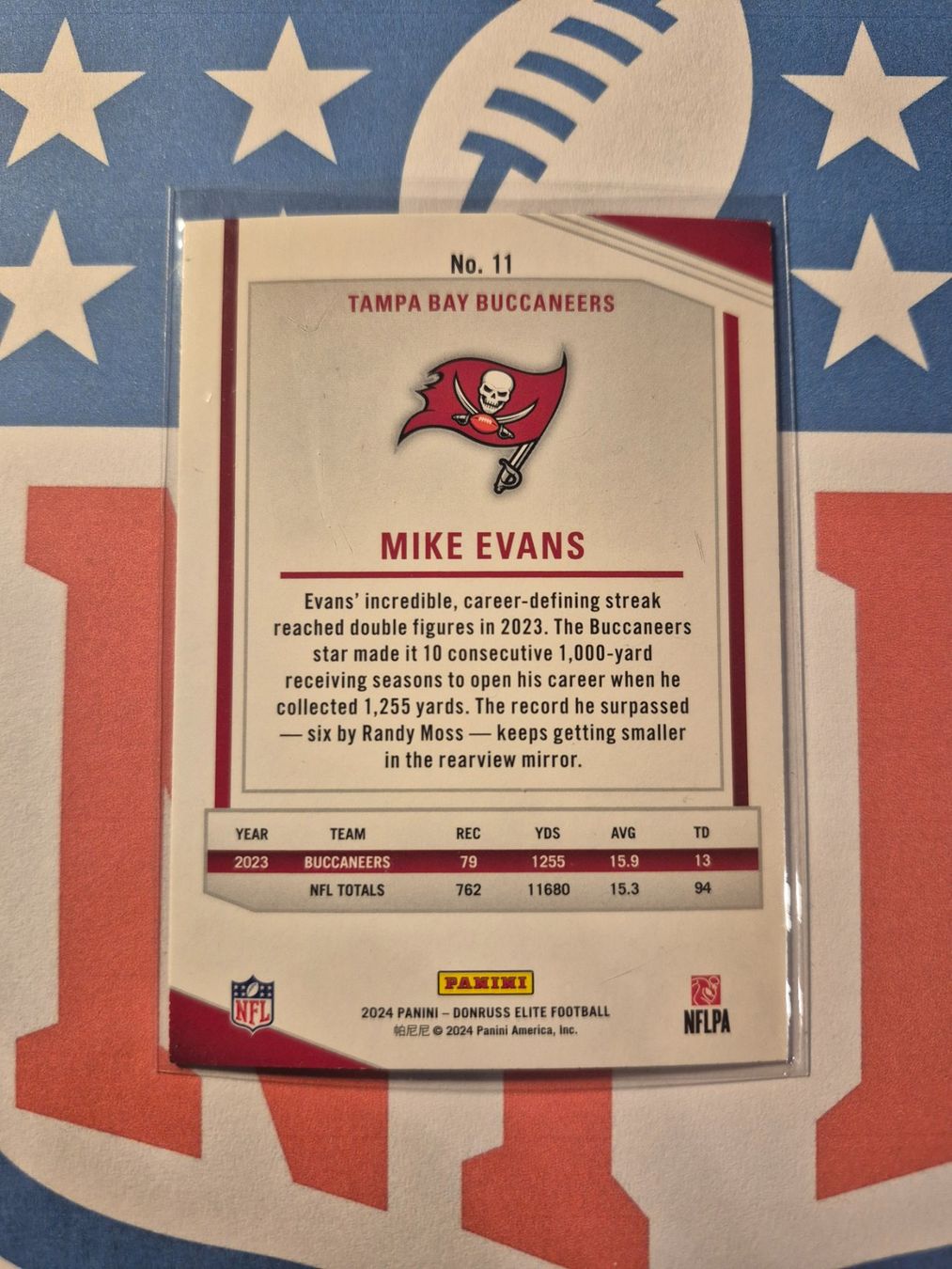 Panini Carte collezionabili: NFL Mike Evans Tampa Bay Buccaneers – Usato da Treiten venduto da Sauber73 1
