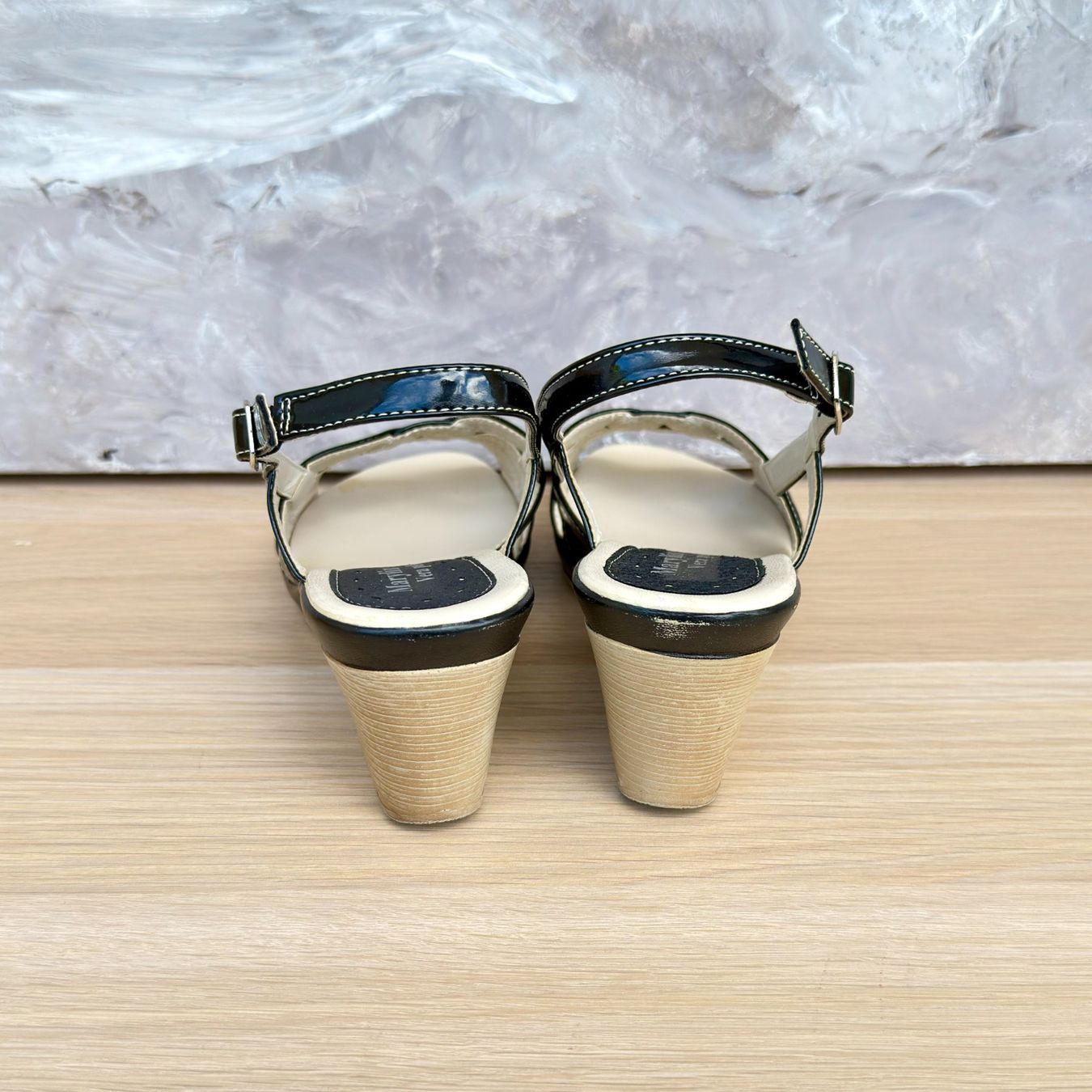 Scarpe da donna: Sandales compensées noires – Usato da Thônex venduto da Suisse.Shopping 3