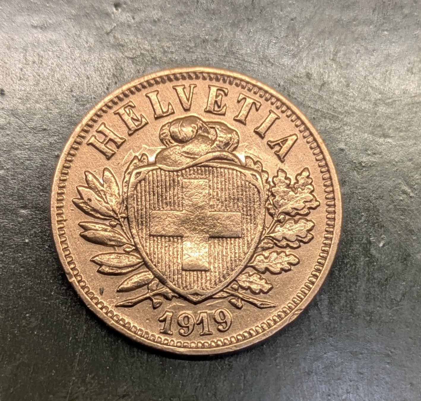 Tutti le monete: 2 Rappen 1919 ss – Usato da Zetzwil venduto da Spitz70