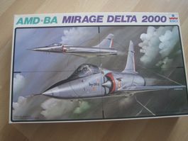 AMD BA Mirage Delta 2000  ESCI 1 Auflage 1978  Bausatz 1/48