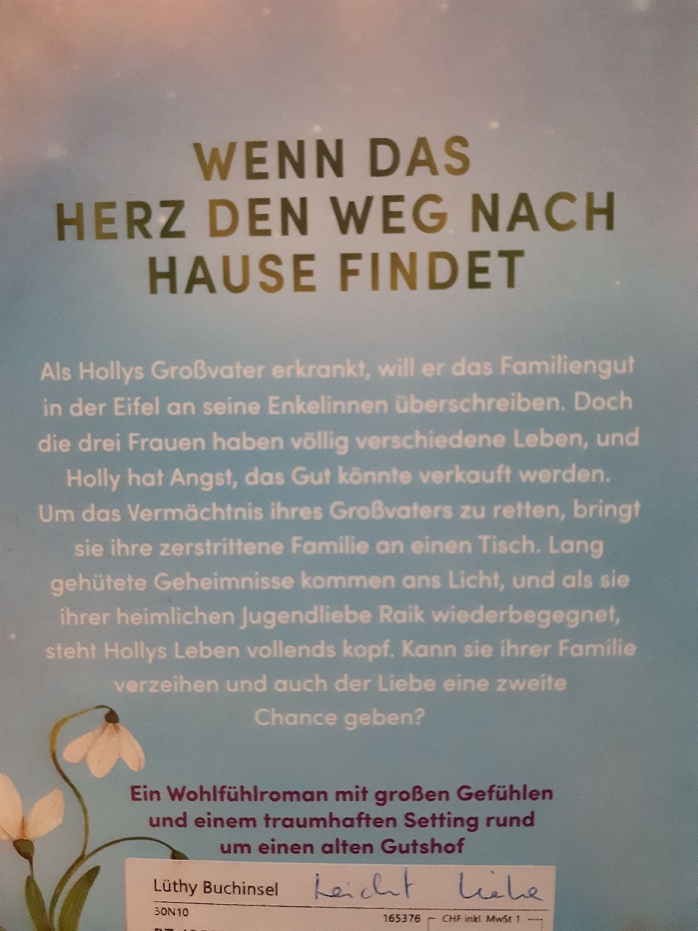 Livres: Wohlfühlroman – D'occasion à Buckten par ThN4446 1