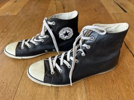 Schwarze Converse Gr.40