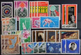 Congo Kongo Lot mit schönen ** Ausgaben I