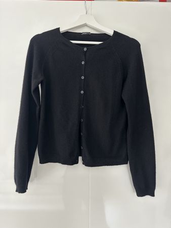 Black Cashmere Cardigan Marella M