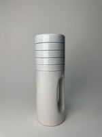 Vase italien La Sfera en céramique organique blanc