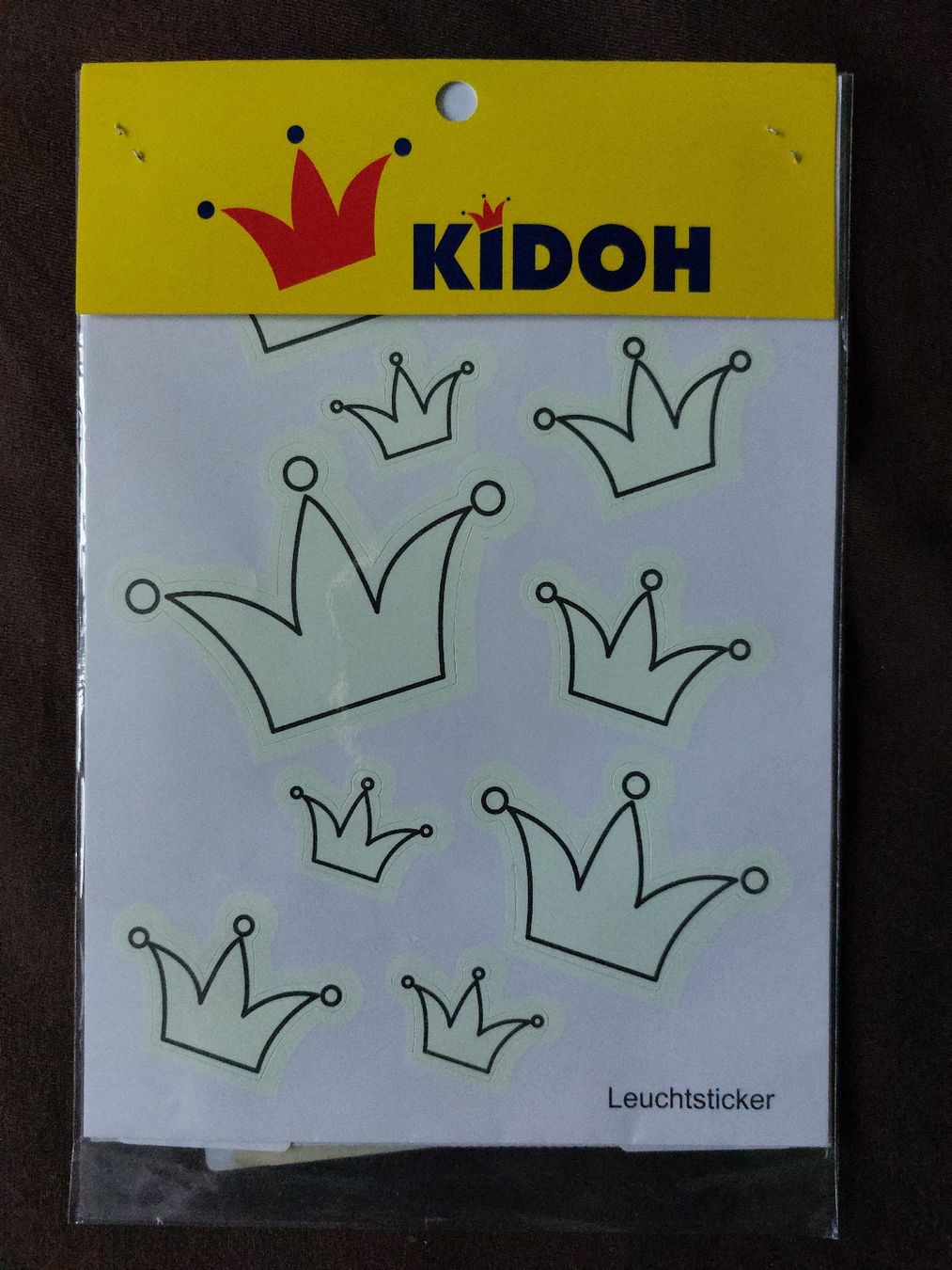 Alle Dekorationen: Leuchtsticker Kronen  – Neu (gemäss Beschreibung) aus Unterseen von Ruia3333