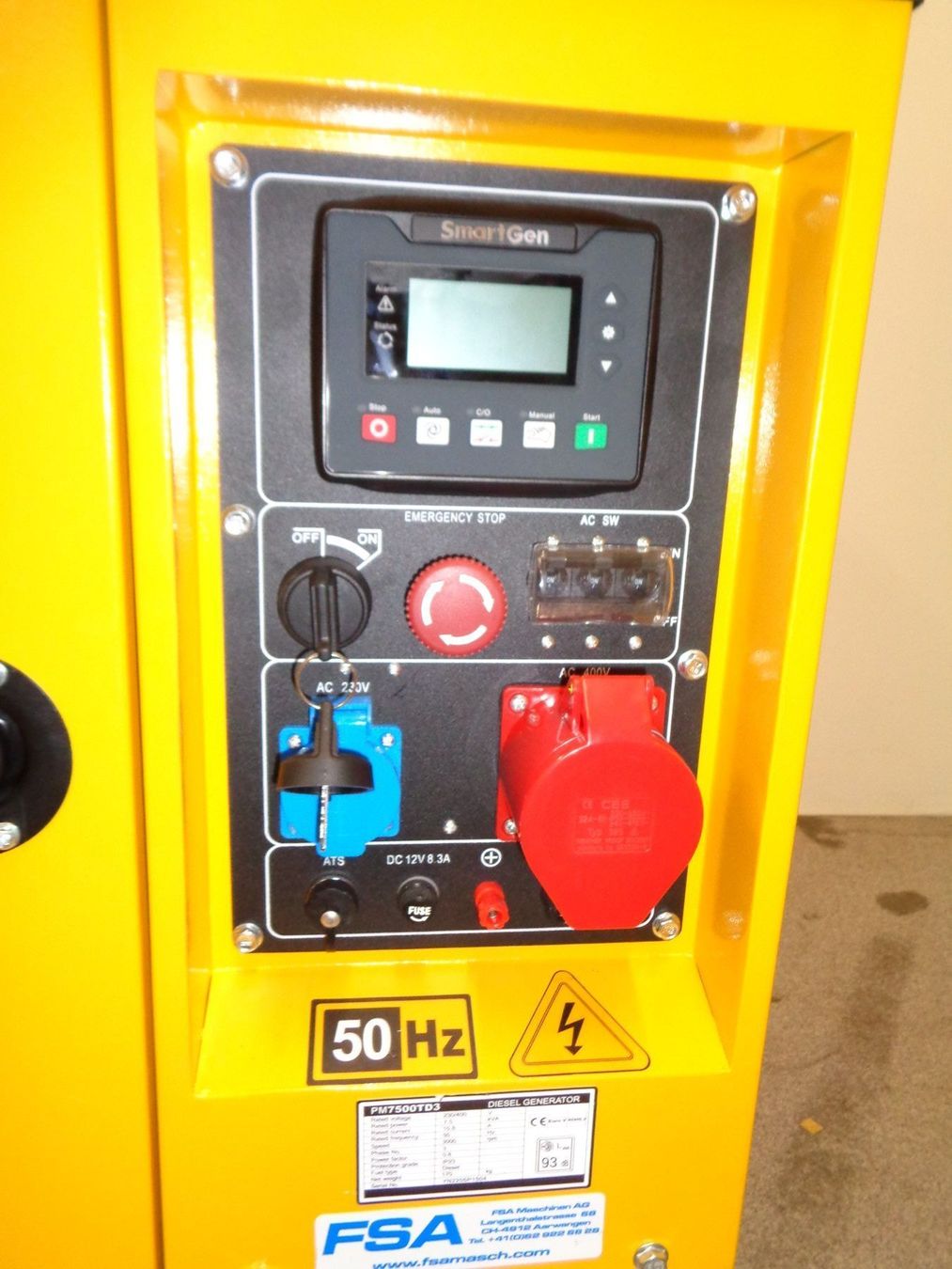 Stromgeneratoren: MITROPOWER Diesel-Generator 6,5 kVA, 230/400 V – Neu (gemäss Beschreibung) aus Aarwangen von fsa-maschinen 3