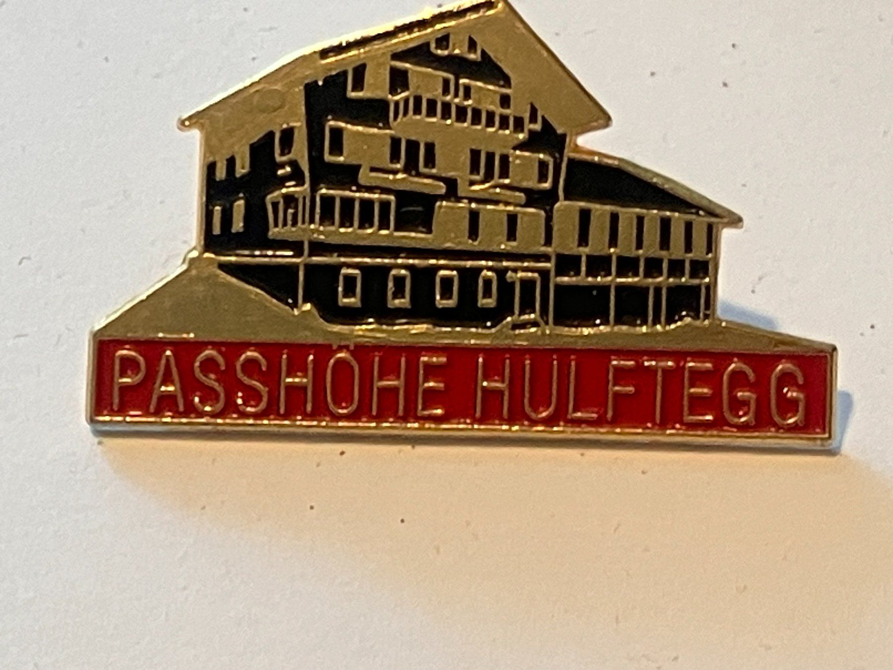 Placchette & Badge: 1 Pin Passhöhe Hulftegg – Usato da Basel venduto da djwwpp