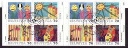 1999/2000 Kinder Zeichenwettbewerb Markenheft 8x70