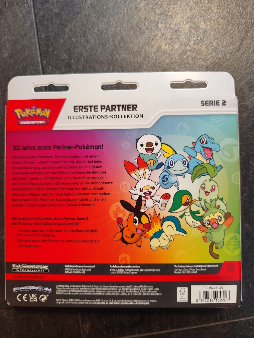 Pokémon Carte collezionabili: Pokemon Erste Partner Serie 2 Deutsch OVP – Nuovo e nell'imballaggio originale da Sissach venduto da Akimbaro 1
