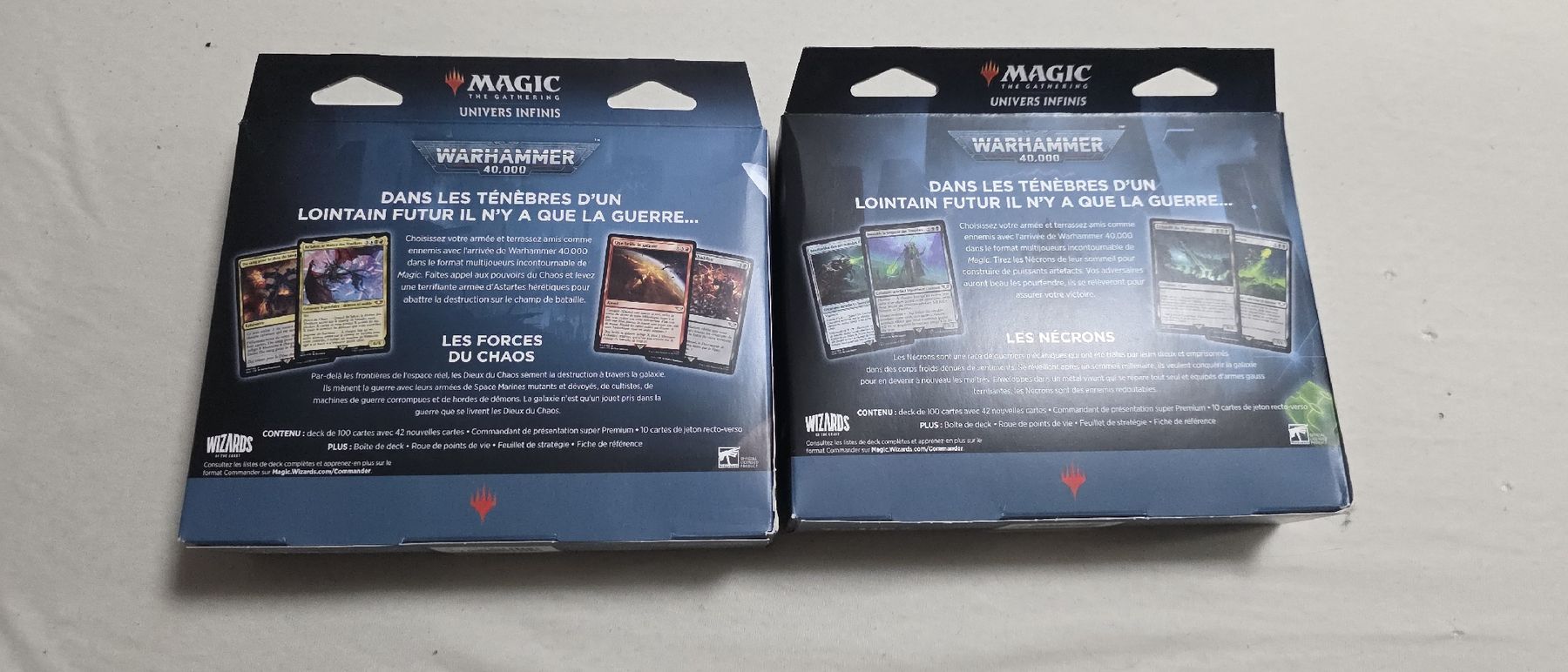 Magic The Gathering Carte collezionabili: MTG Commander Magic the gathering Warhammer 40000 – Nuovo e nell'imballaggio originale da La Chaux-de-Fonds venduto da Oxydro 1