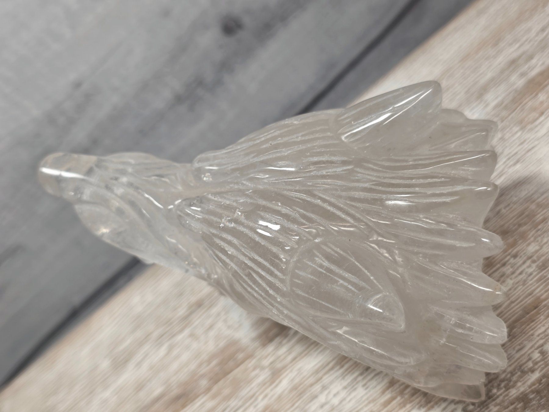 Minerali & Pietre curative: Bergkristall Wolfskopf 437g – Nuovo e nell'imballaggio originale da Matzingen venduto da Shay_Crystalz 1