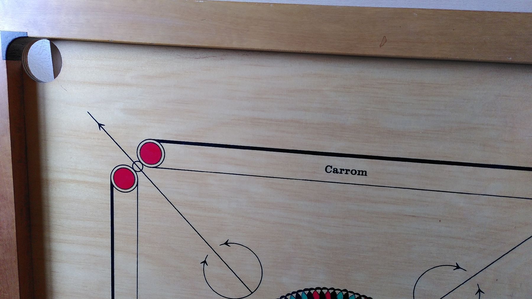 Spiele: Carrom Brettspiel – Gebraucht aus Willerzell von Evolve 2