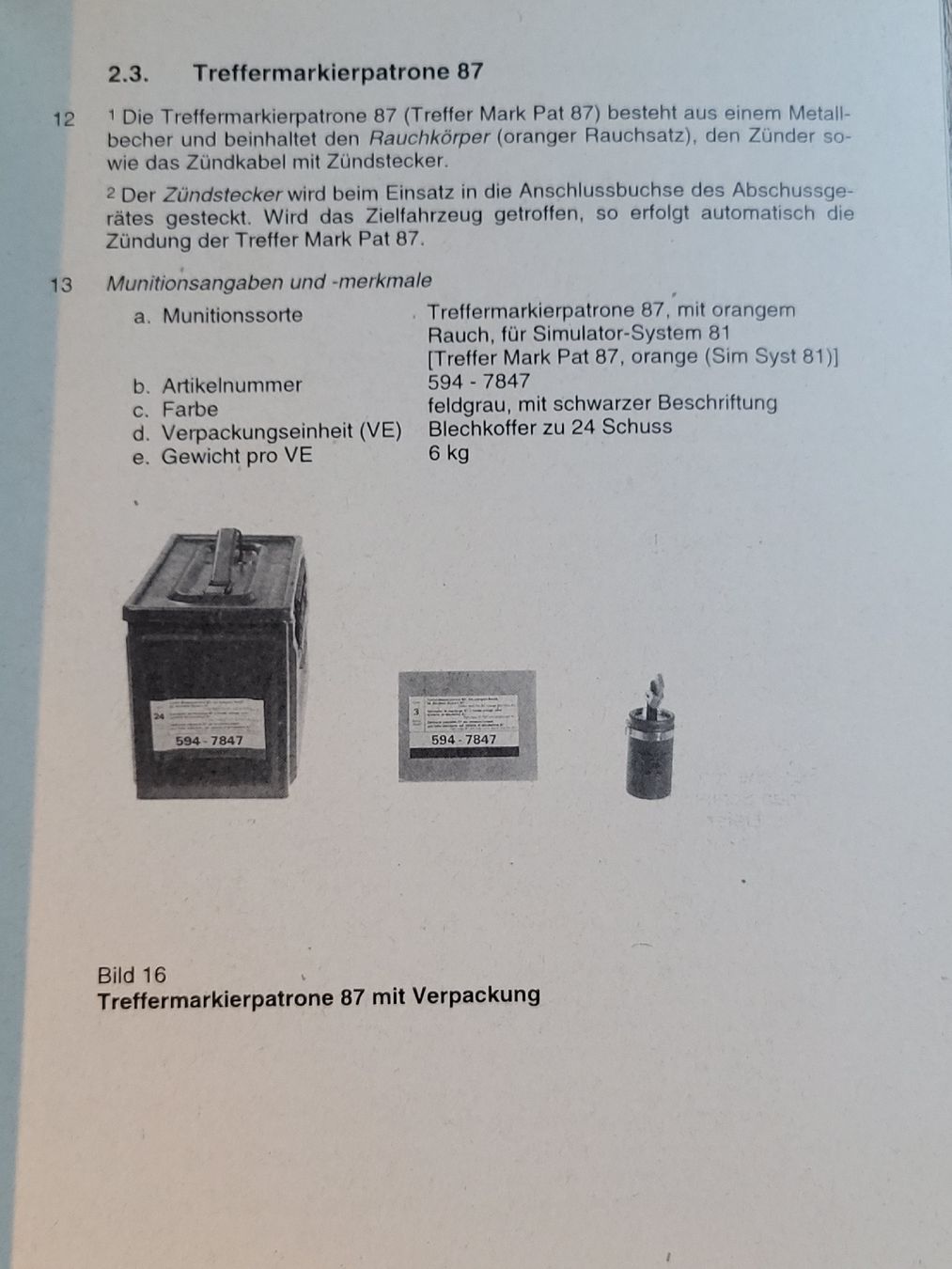 Libri: Reglement "Zielausrüstung Sim Syst 81" – Nuovo (secondo la descrizione) da Massongex venduto da Jalon71 3