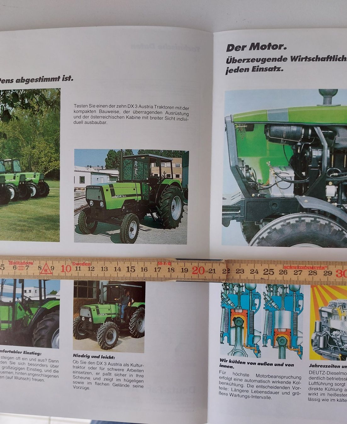 Aebi Documenti: Prospekt Traktor Deutz Fahr DX 3 – Usato da Schenkon venduto da Elbarto007 2