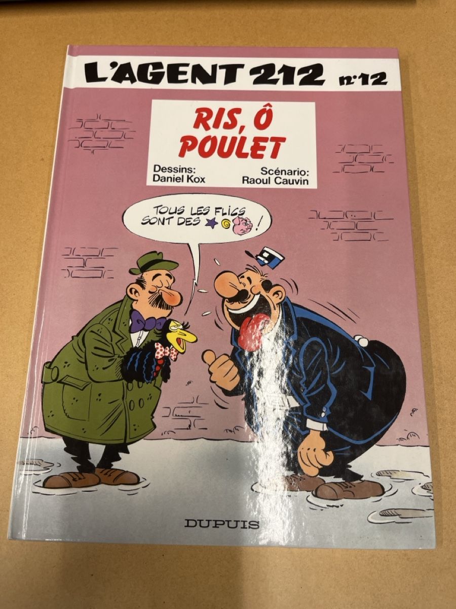 Fumetti: L’agent 12 n.12 Ris, O Poulet  – Usato da Onnens FR venduto da Daniel333