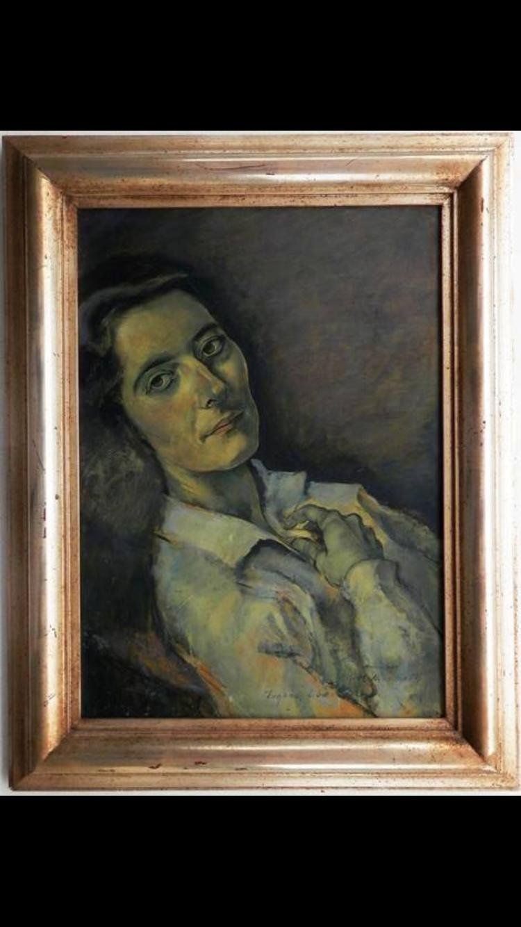 Dipinti: Expressionistisches Gemälde. Portrait – Usato da Hilterfingen venduto da Jeeone 2