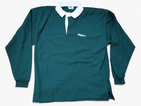 Polo vert Société Pascal Bos, taille XL - TBE Made in France