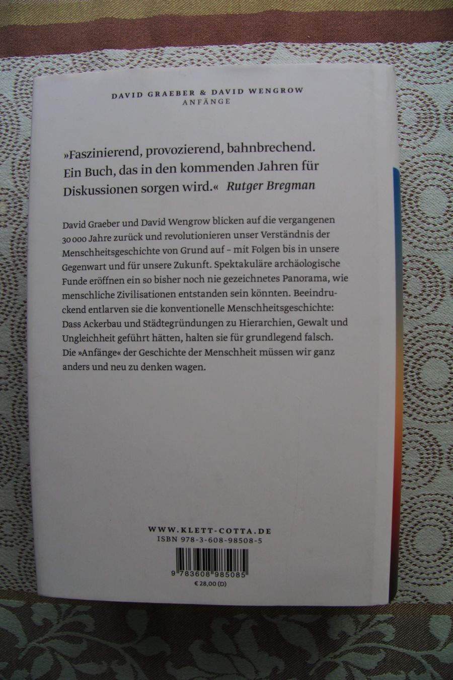 Libri: Davis Wegerow Anfänge – Nuovo (secondo la descrizione) da Meiringen venduto da Dunkel1 1