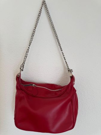 VERA PELLE LEDERTASCHE, MADE IN ITALY, 26x16x10, NOPPENBODEN