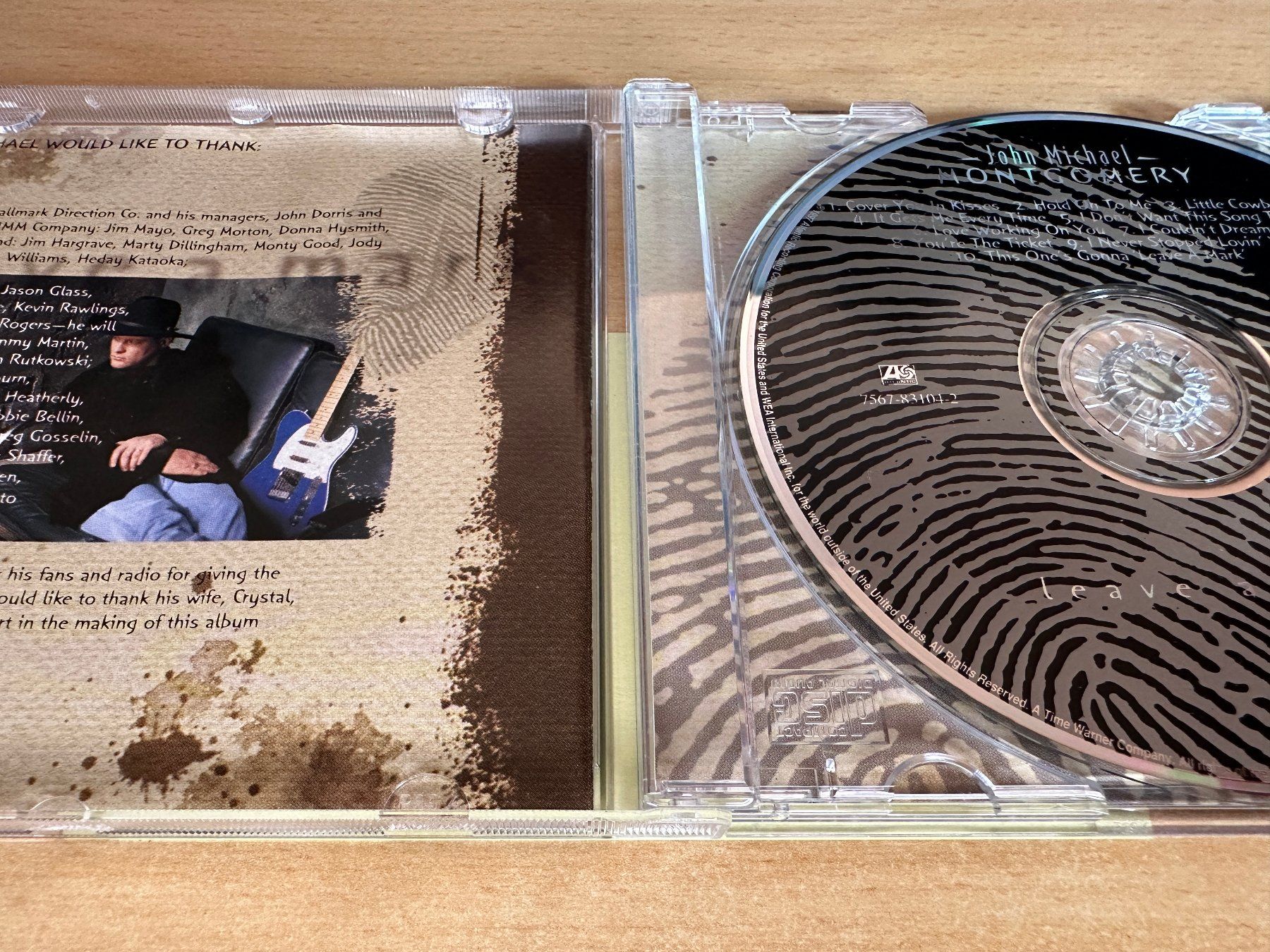 CD: John Michael Montgomery – Leave A Mark – Usato da Rikon im Tösstal venduto da Alpenmutz 2