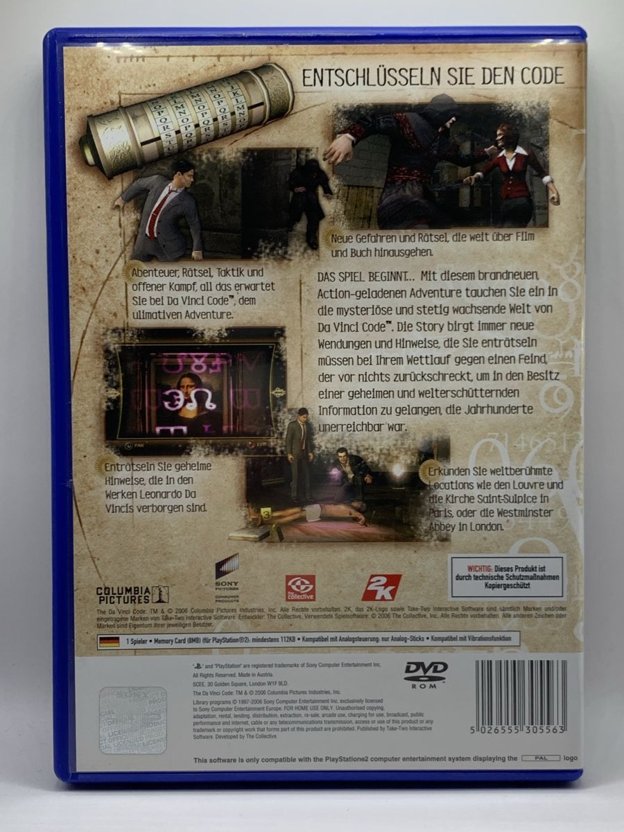 Sony Giochi: PlayStation 2 -The Da Vinci Code - Sakrileg – Usato da Ostermundigen venduto da RG-Collector 1