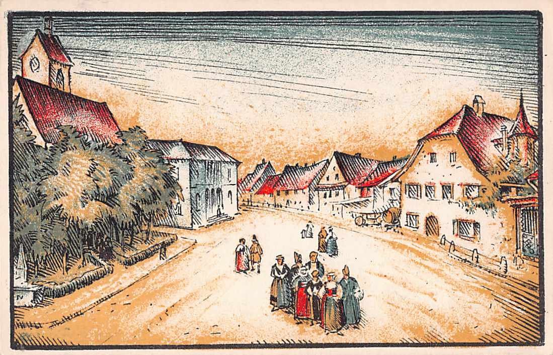 Cartoline postali: TOP Ansichtskarte: FESTSPIELE RIEHEN BS 1923 – Usato da Winterthur venduto da SchatzchischtliWinti