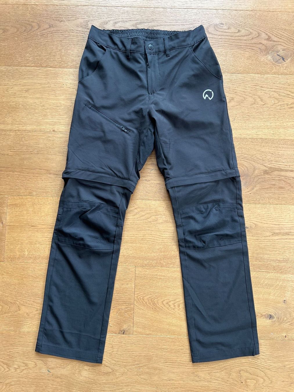 Pantaloni: Zip-off Trekkinghose Crivit, 158, schwarz – Usato da Lengnau BE venduto da Rubin27
