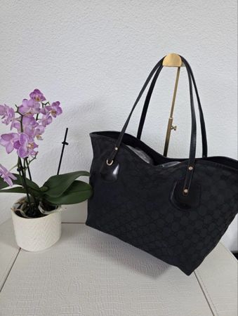 Gucci GG Canvas Tote / Shopper – Schwarz
