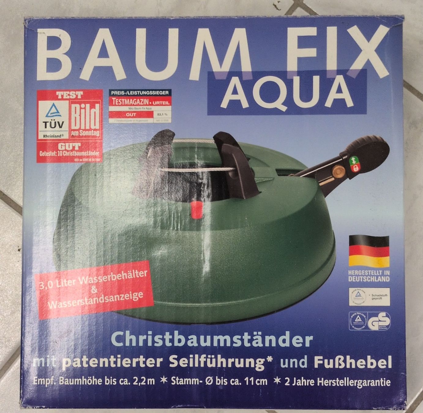 Christbaumständer: Baumständer Baum Fix Aqua - Stabil & Einfach zu Bedienen – Gebraucht aus Dättwil AG von ISSinger