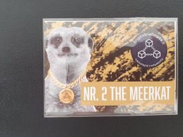 Liechtenstein Crypto Stamp The Meerkat Türkise