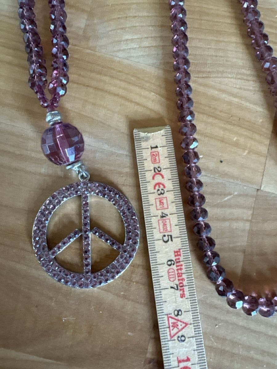 Catenine: Modeschmuck Kette mit Peace Zeichen – Usato da Rümlang venduto da euqinom16 1