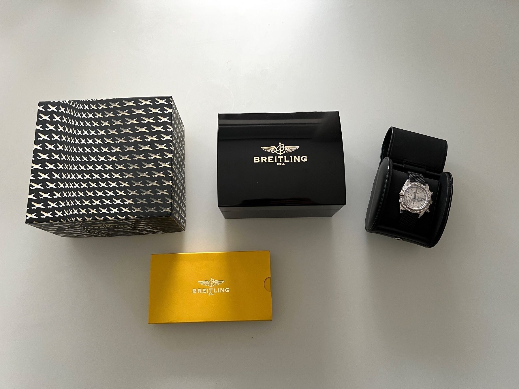 Breitling Uhren: Breitling Chronomat Evolution Chronograph 44 mm. – Gebraucht aus Geneve von iBest 9