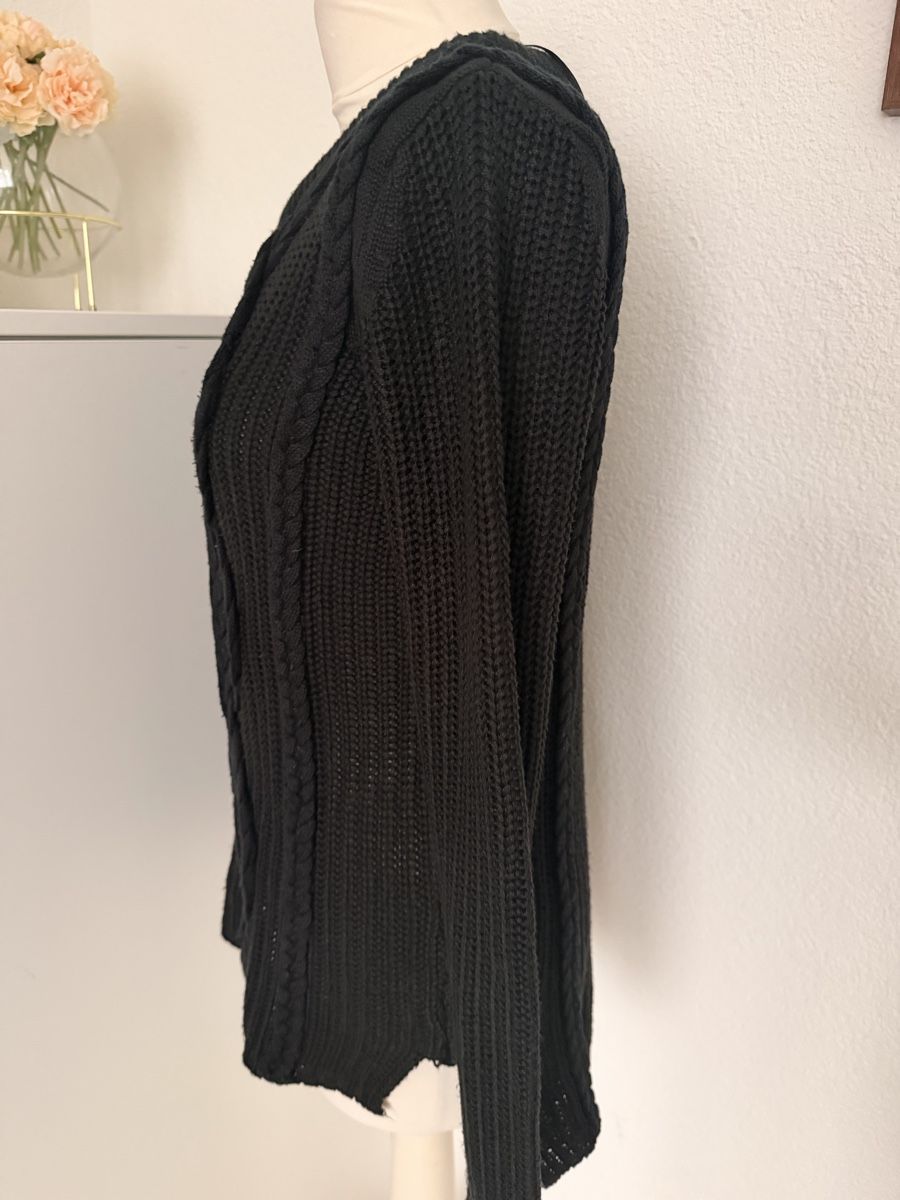 Zara Pullover & Sweatshirts: Zara Pullover schwarz Gr. L Grobstrick Herbst Winter – Gebraucht aus Itingen von Granini_93 1