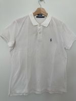 Ralph Lauren Poloshirt, weiss, Grösse XL