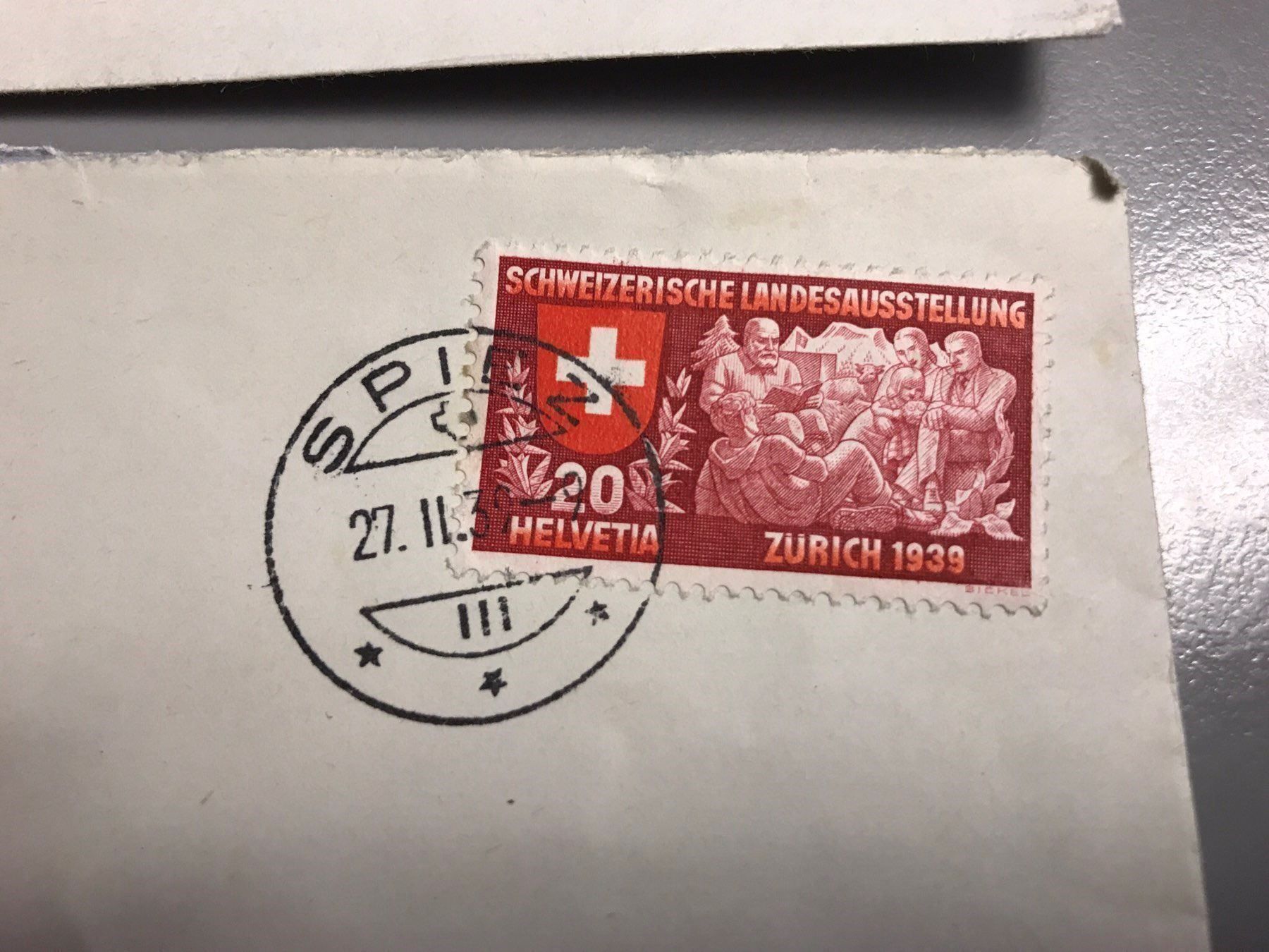 Alle Briefmarken: Briefe Landesausstellung 1939 – Gebraucht aus Spiez von Fridu99 2