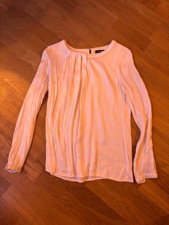 MORE & MORE Bluse Rosé Grösse 34 sommerlich