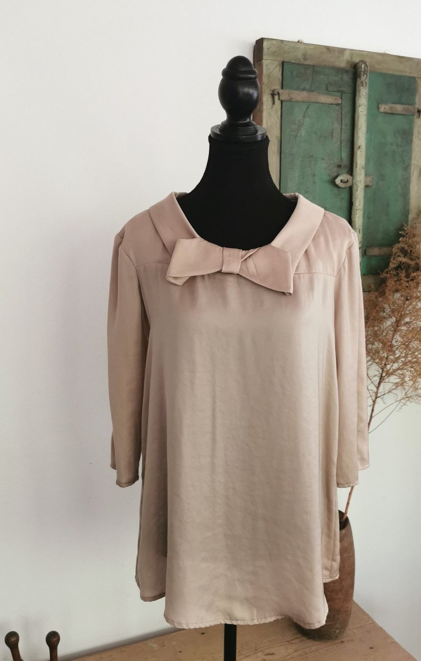 Twinset Camicette: Twinset Simona Barbieri elegante Bluse Gr. S – Usato da gachnang venduto da tibus1