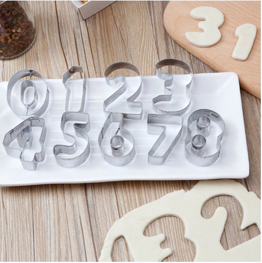 Backformen: Ausstechform Guetzliausstecher Guetzliform "Zahlen 1 - 10" – Neu und originalverpackt aus Berg am Irchel von Zweiti_Chance 1